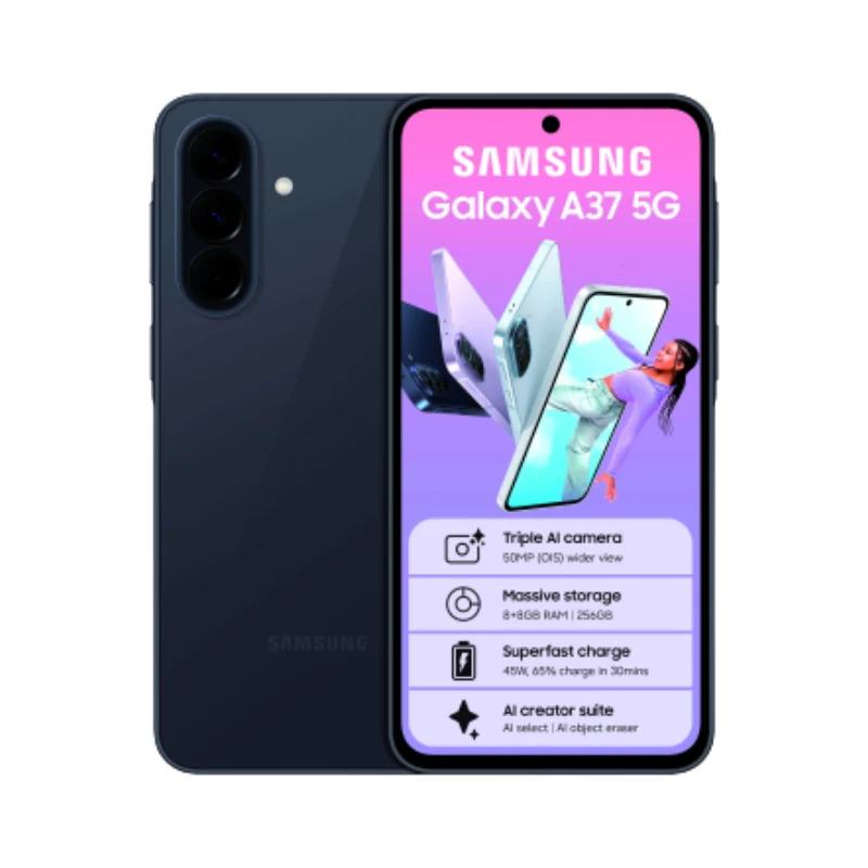 Samsung Galaxy A37-Charcoal-256GB - Image 4